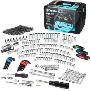 497-Piece Mechanics Tool Set, in 3 Drawer Tool Box